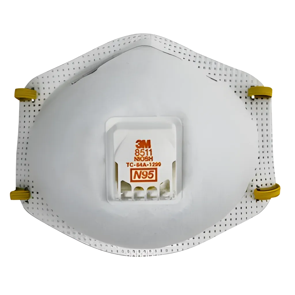 Respirador desechable N95 3M(TM), protección respiratoria, modelo 8511P