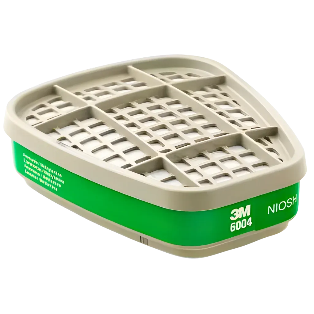 Cartucho para amoniaco metilamina 3M(TM), protección respiratoria, modelo 6004 C/2 PIEZAS