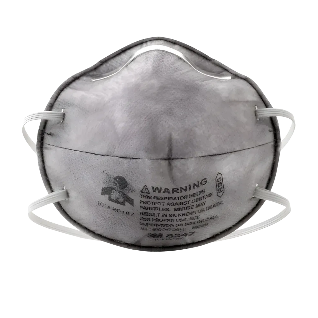 Respirador desechable R95 3M(TM), protección respiratoria, modelo 8247